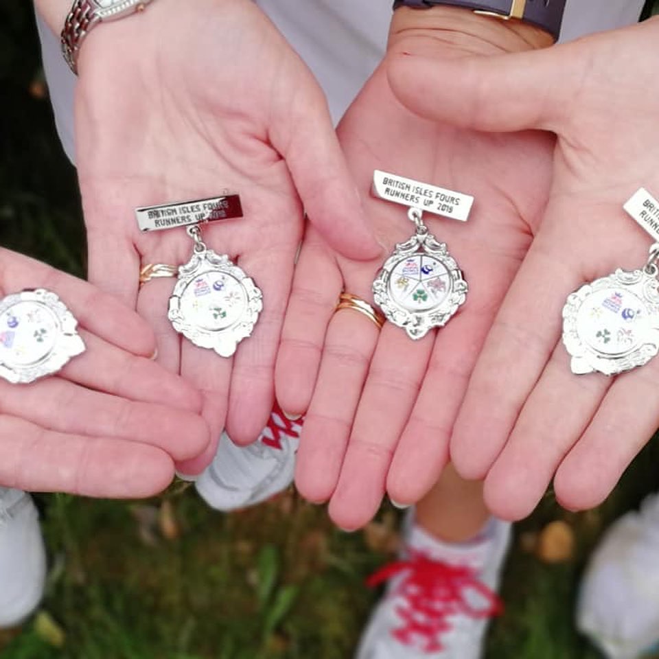 British Isles 4s runners up Medal 2019